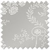 Laura Ashley Josette, Steel - Roman Blind